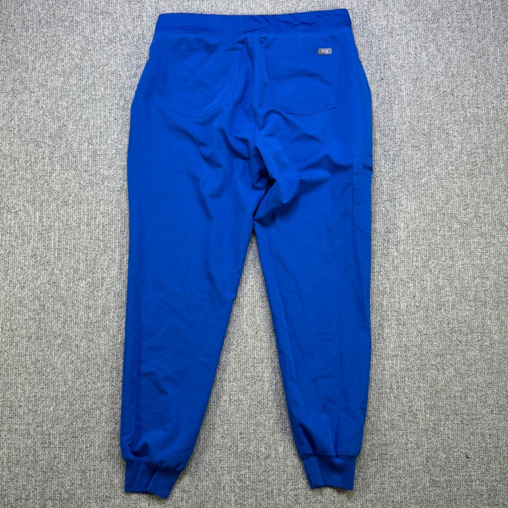 FIGS Zamora Jogger Scrub Pants Royal Blue Womens Medium W18SW2005 - Picture 2 of 9